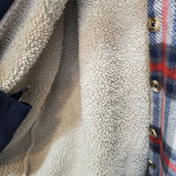 Flannel jacket plaid‎ coat - Picture 5 of 6